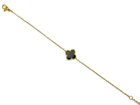 Bracelet "Clover Noir"
